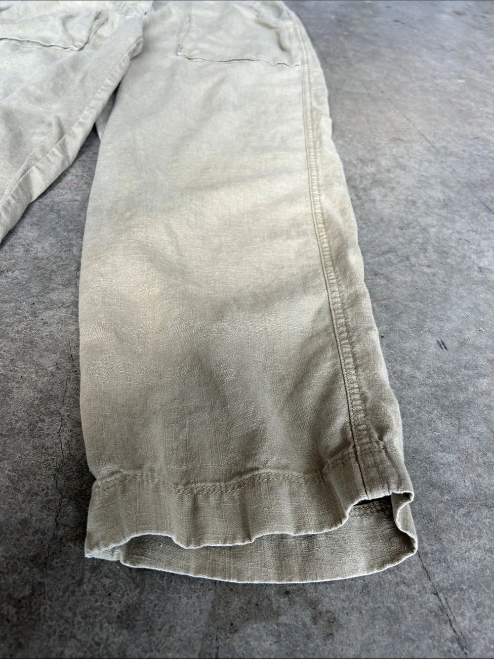 J. Crew Light Khaki Cargo Jogger Pants